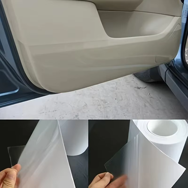 Film de protection anti-salissure en PVC transparent de 7