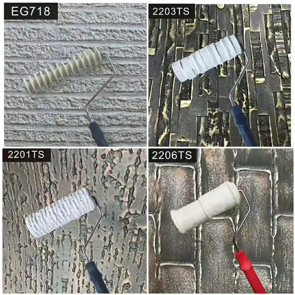 Rouleau de peinture décoratif