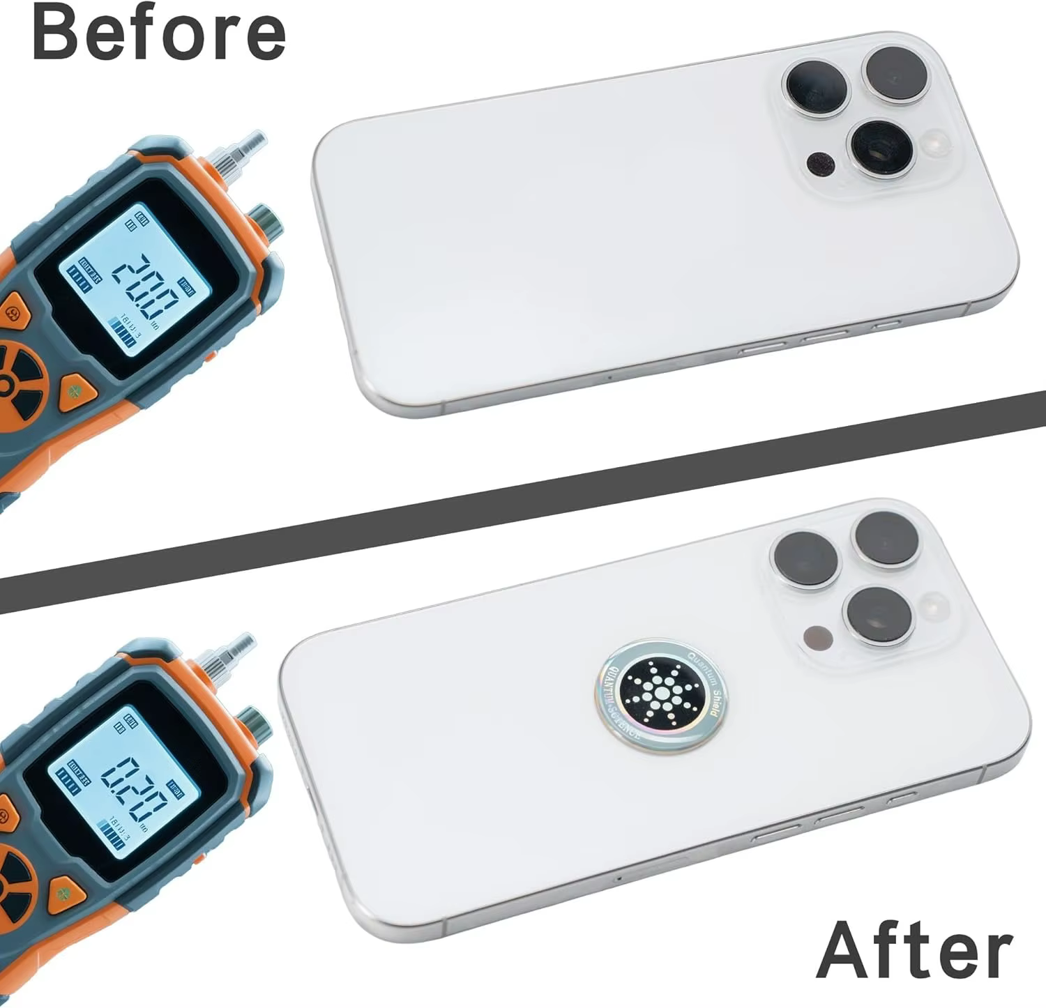 Autocollant anti-ondes EMF, protection contre les ondes 5G WiFi pour téléphones, ordinateurs portables, tablettes, appareils électroniques, neutralisateur anti-radiation