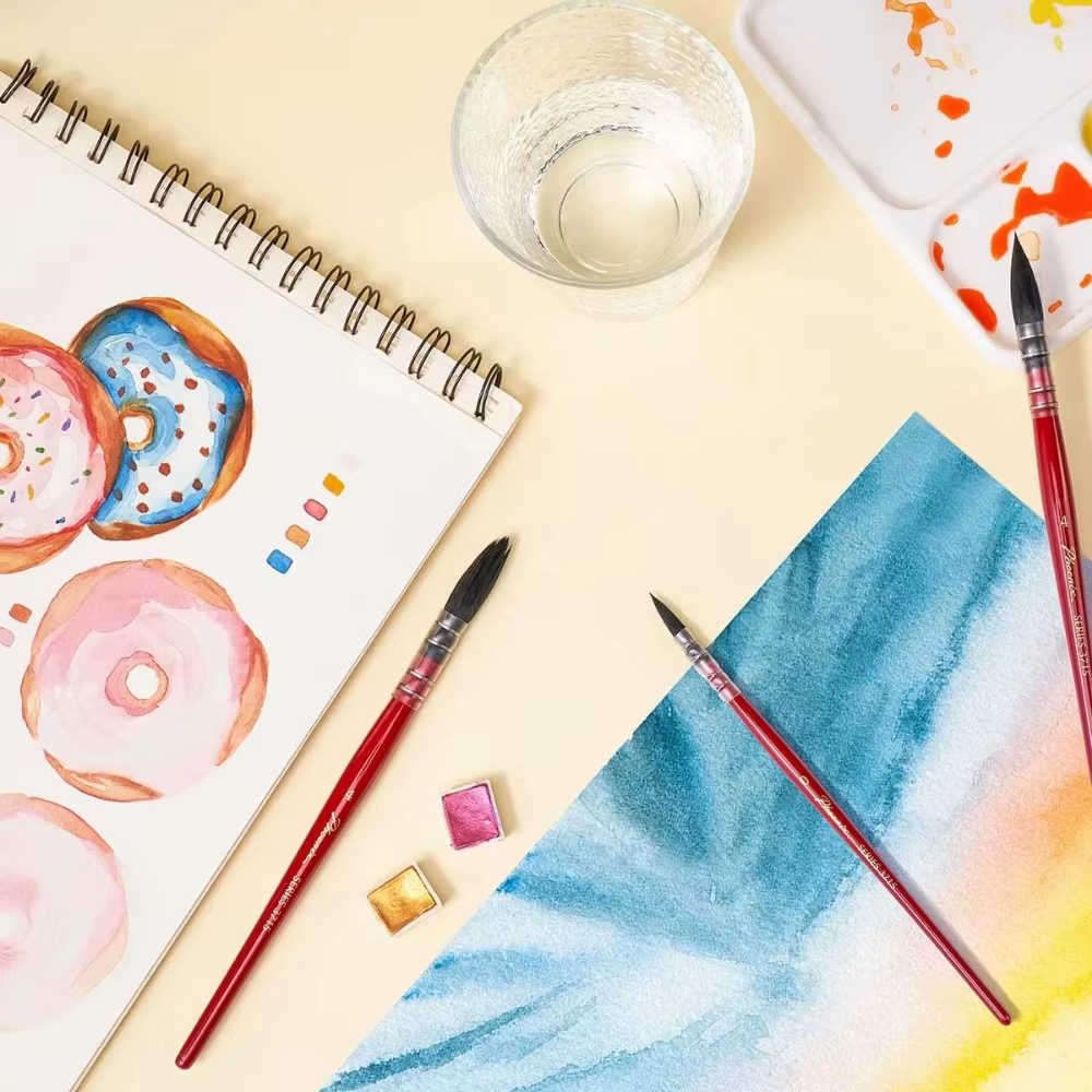 Lightwish – ensemble de pinceaux pour aquarelle