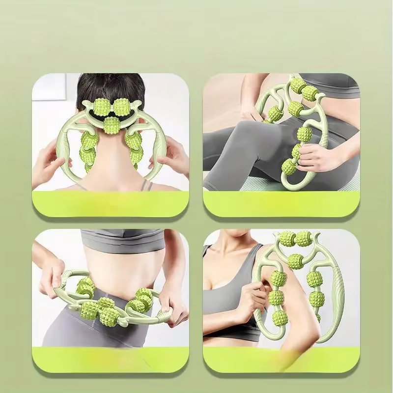 Rouleau de Massage cellulite et lymphatique, bâton de Fascia pour jambes, cuisses, mollets, soulagement de la douleur des tissus profonds, sculpture corporelle, récupération d'athlète