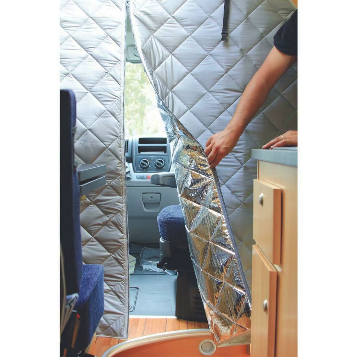 Cloison de cabine thermique murale pour camping-car, pour Fiat Ducato Peugeot Boxer citroën relais 2006 + Ram Promaster caravane camping-car