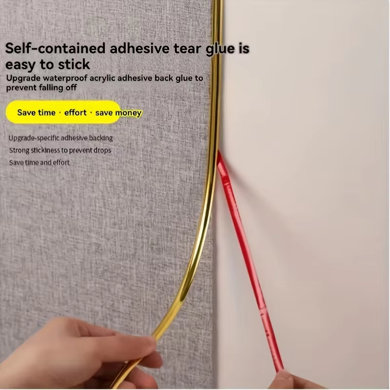 1 rouleau de 5m d'autocollants décoratifs 3D auto-adhésifs
