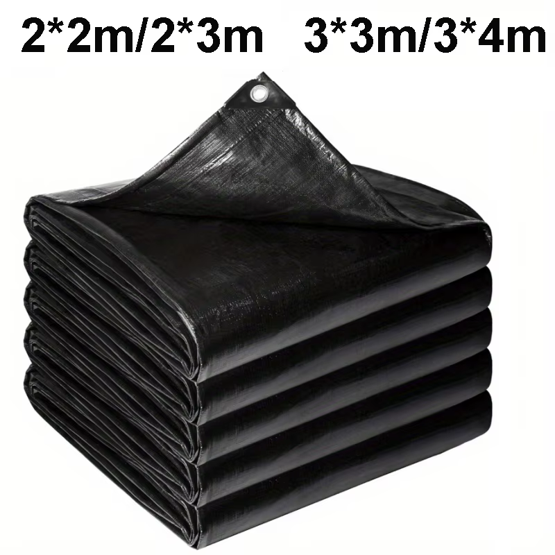 Bâche noire imperméable robuste