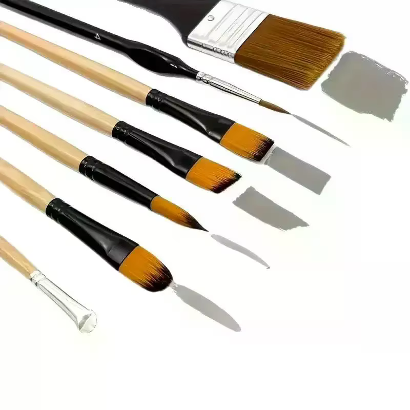 Ensemble de pinceaux de peinture acrylique
