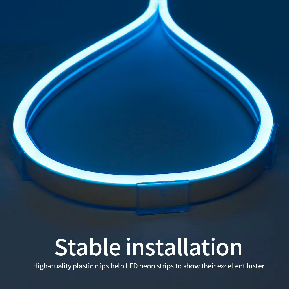 Clips de fixation de connecteur de bande LED