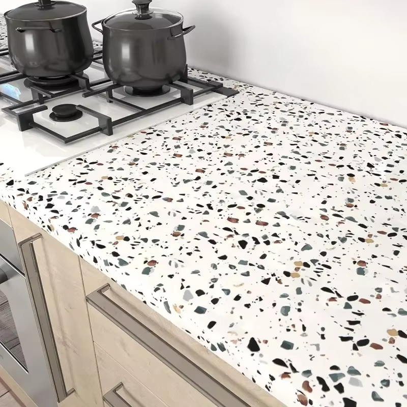 Papier de contact en terrazzo imperméable