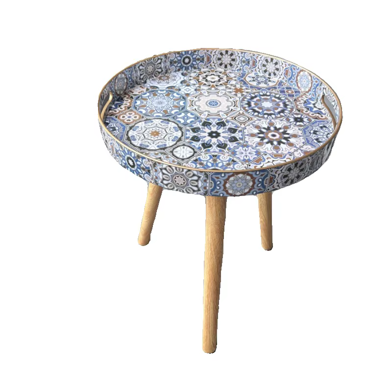 Table basse bohème thé table basse extérieure amovible tables rondes simples meubles multifonctionnels chevet Таблица عchter و