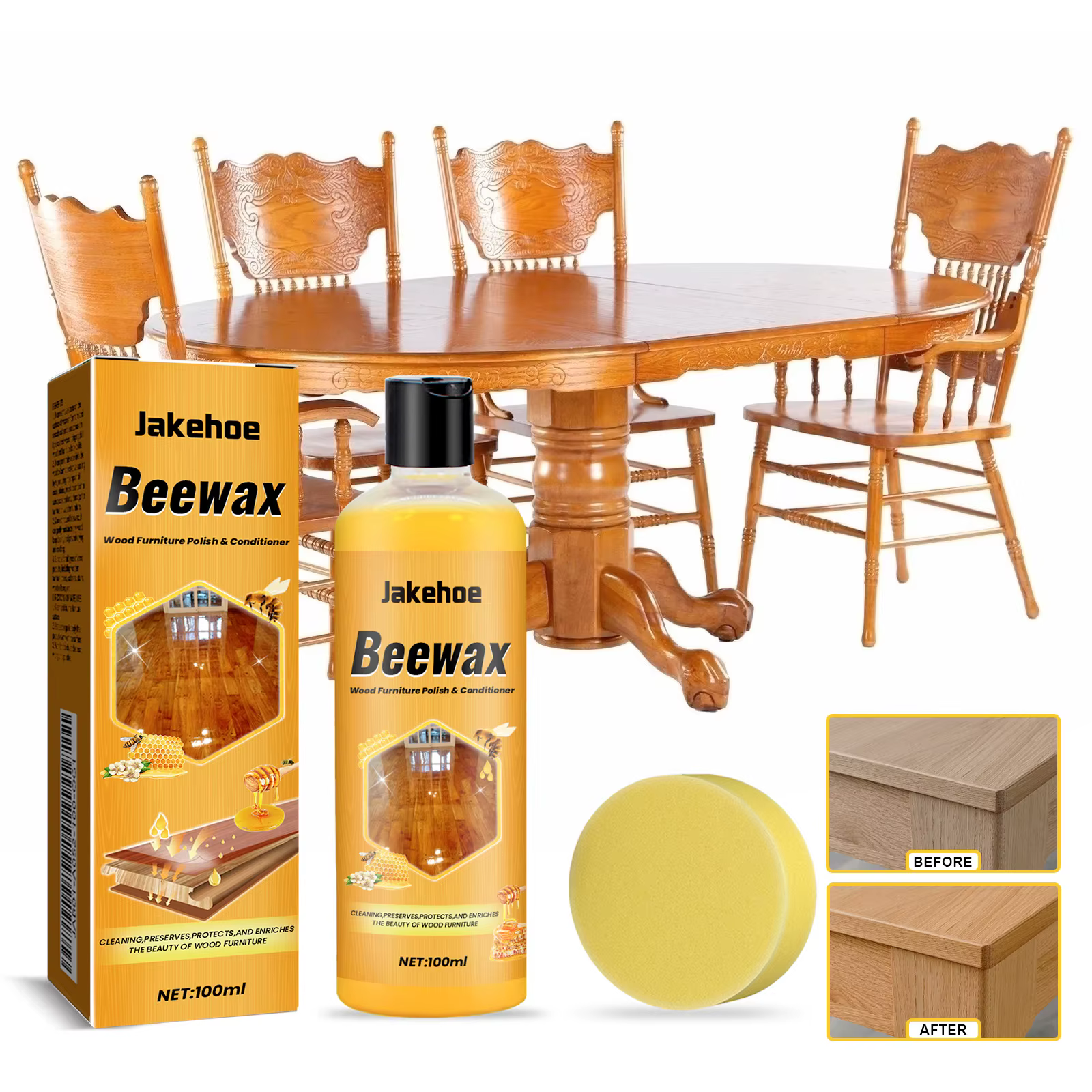Nettoyant pour sols; Cire de protection et d'entretien pour parquets domestiques
