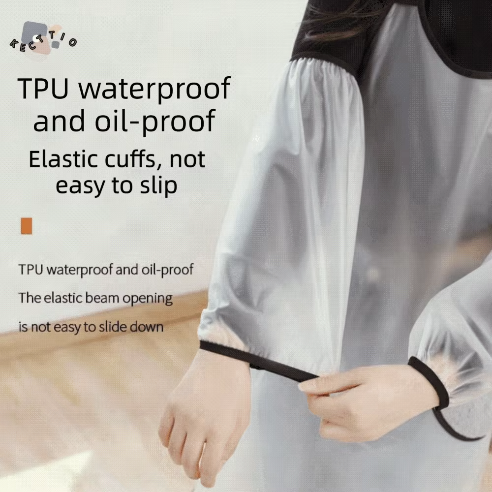 Manchons élastiques imperméables, conception étanche, protection anti-huile, protège-avant-bras, protège-bras en TPU