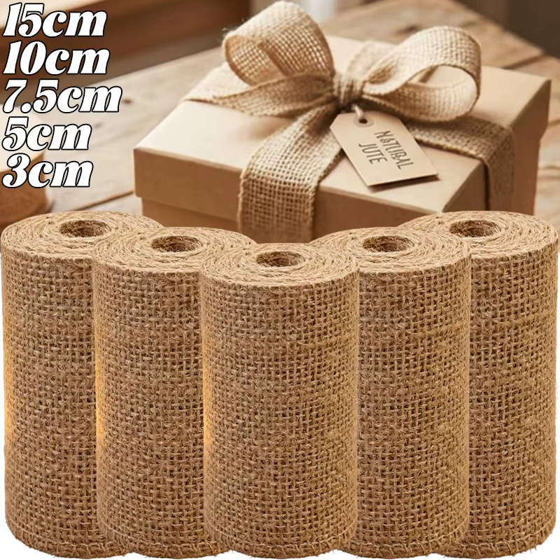 Rouleau de tissu de jute de 3/5/7