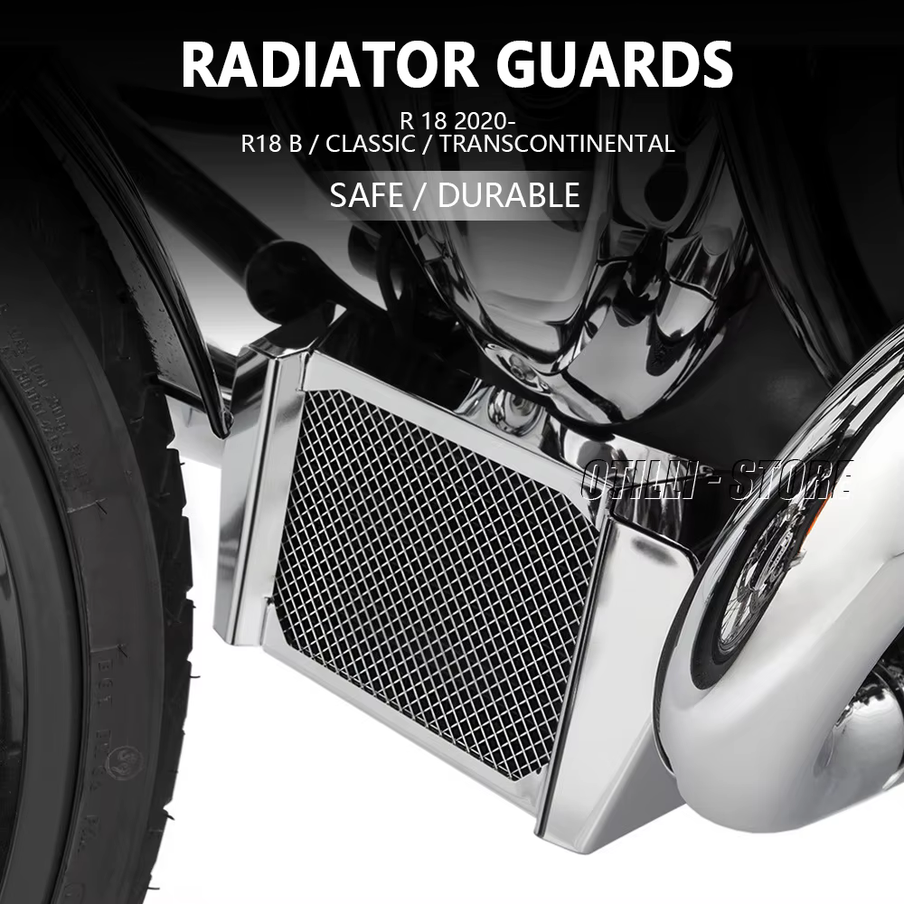 Couvercle de Protection de calandre de radiateur pour moto R 18 2020 2021, Protection de refroidisseur d'huile pour BMW R18 B / Classic / Transcontinental