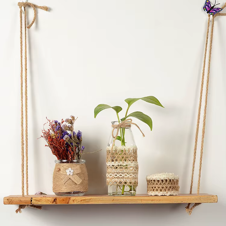 Ruban en Toile de Jute Naturelle Tissée
