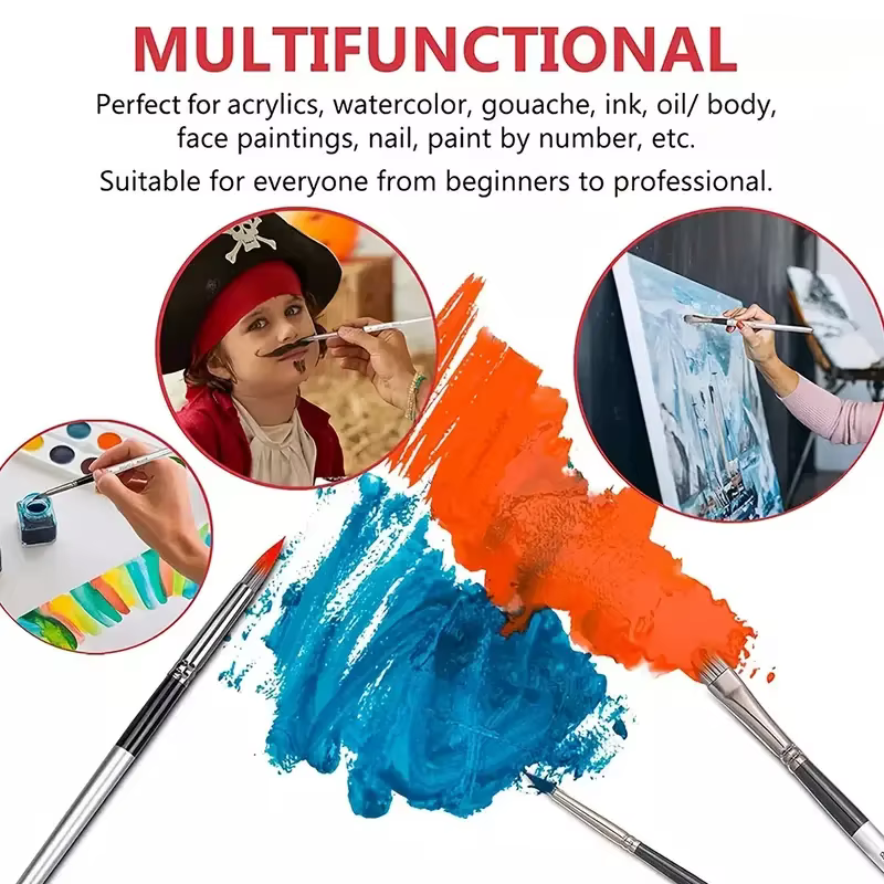 Ensemble de pinceaux professionnels pour artistes