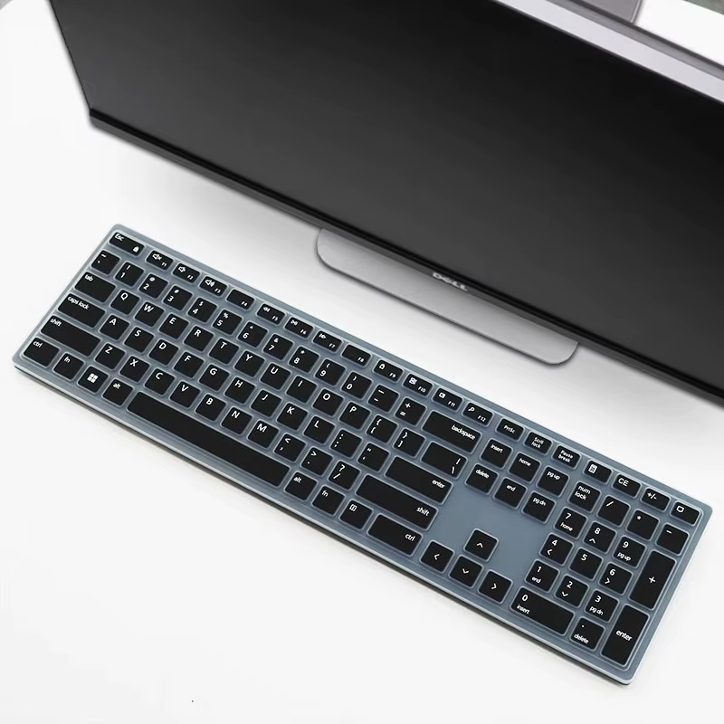 Pour clavier Dell Dell Pro KB500 et KM5221W KM7321 KM5221 KM7321W, protecteur de peau de couverture de clavier étanche