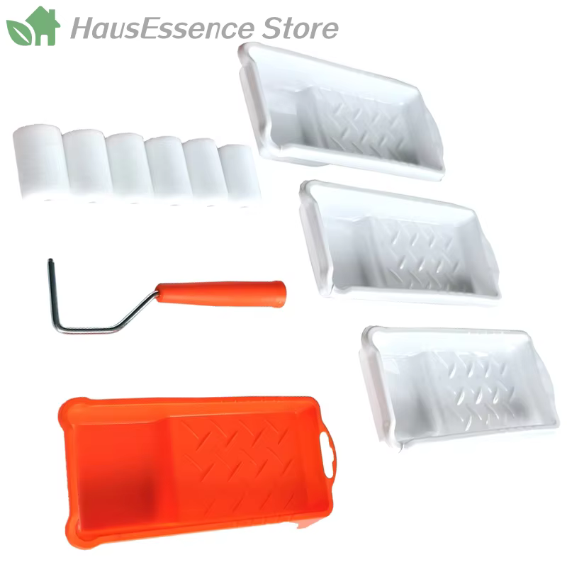 Kit de mini-rouleaux à peinture de 2 pouces, rouleau à peinture en mousse haute densité, revêtement pour bac à peinture, haute qualité, qualité supérieure