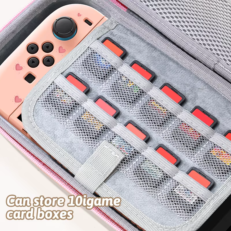 Coque de protection pour Switch 2 avec étui de transport portable, détachable, résistant aux rayures et aux chutes, accessoire de console de jeu