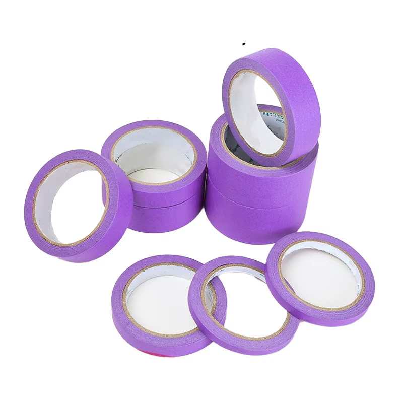 3 rouleaux 20M ruban de masquage violet 25/15/12mm