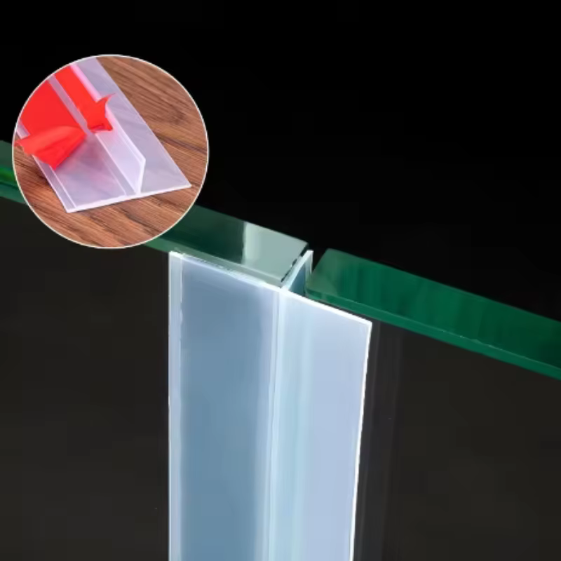 Bande d'étanchéité en silicone de haute qualité en forme de T