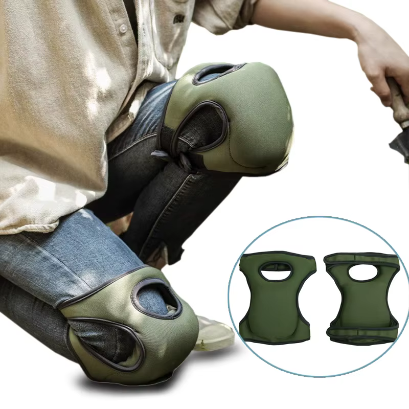 1 paire de genouillères de jardinage antidérapantes, coussin de protection, genouillères souples pour jardinier, travaux de nettoyage, nettoyage des sols