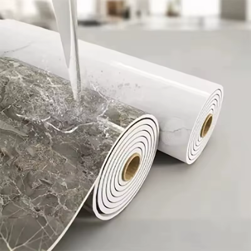 Autocollant mural imperméable et antisalissure