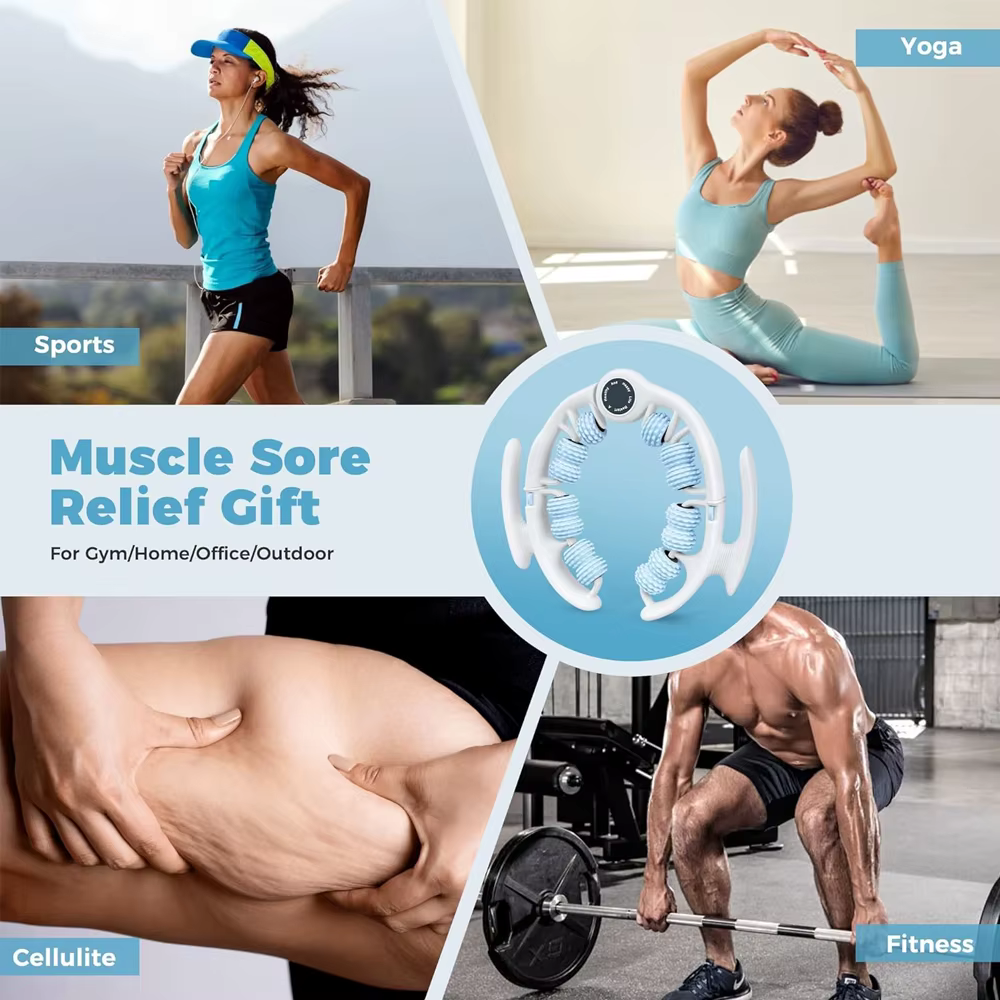 Rouleau Anti-Cellulite, masseur de Drainage lymphatique, Fascia Blaster pour peau plus lisse profilée, outil de soulagement des douleurs et des bras, 1 pièce