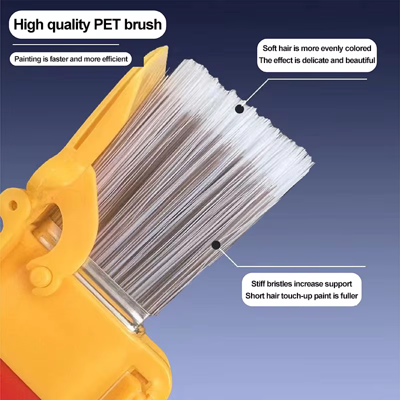 Pinceau de séparation de couleurs multifonctionnel pour travaux de peinture intérieure et extérieure