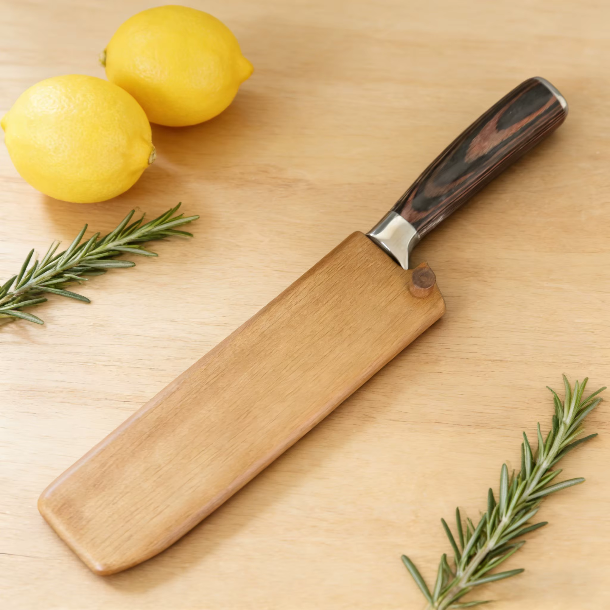 Gaine de couteau en bois de noyer de haute qualité, lame en bois, gaine de couteau de cuisine, Protection spéciale des couteaux, accessoires de cuisine