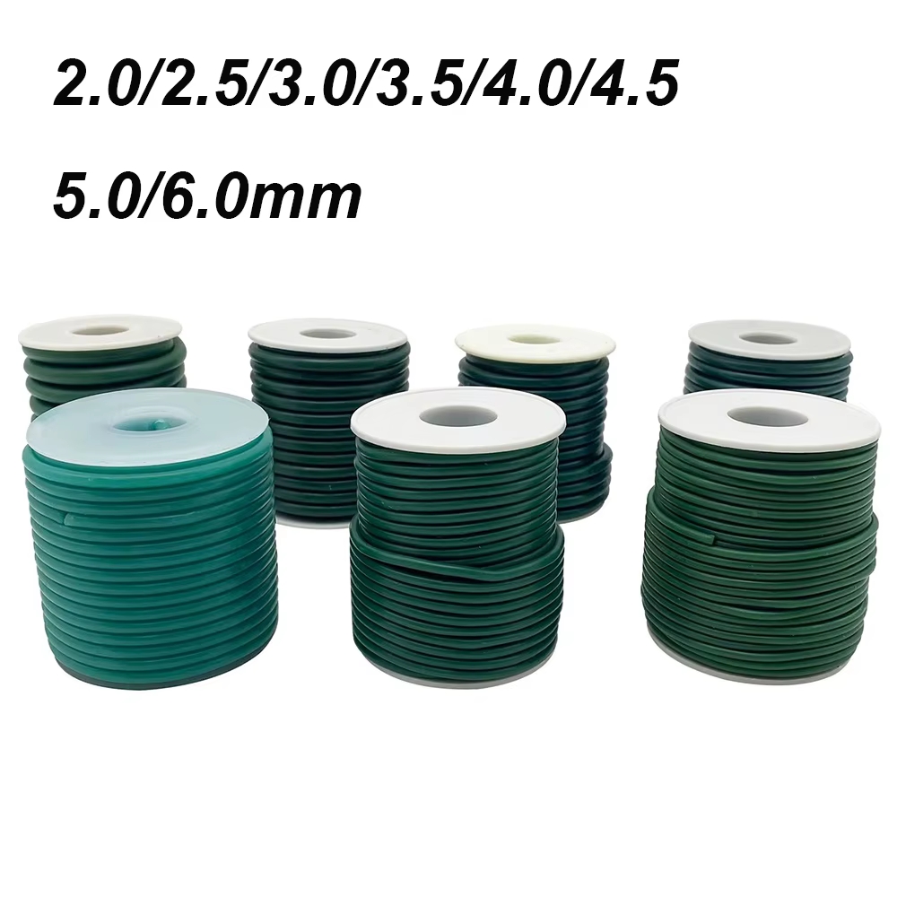 1 rouleau 2.0-6.0MM bande de cire verte ligne de cire colonne de cire pour outil de moulage de soudage de moulage de bijoux