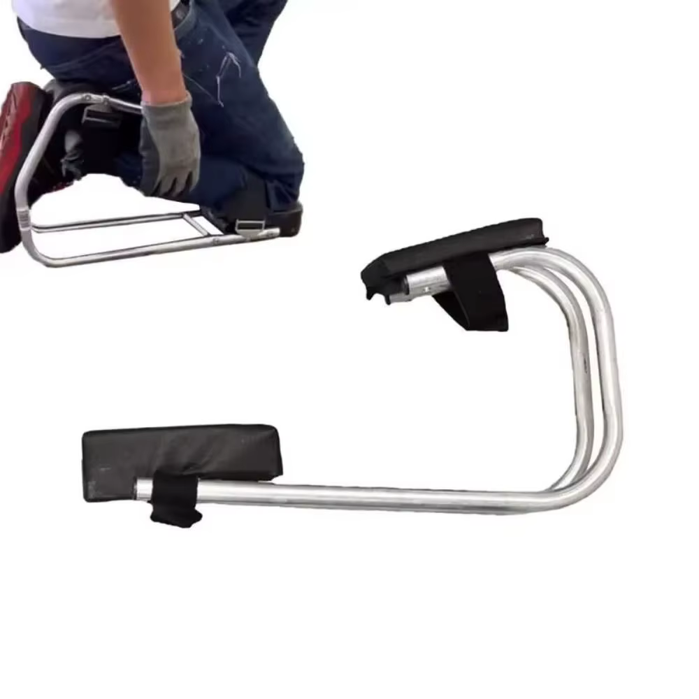 Genouillère de jardinage portable et robuste, ergonomique, avec support de cheville, pour un travail confortable et une économie d'effort