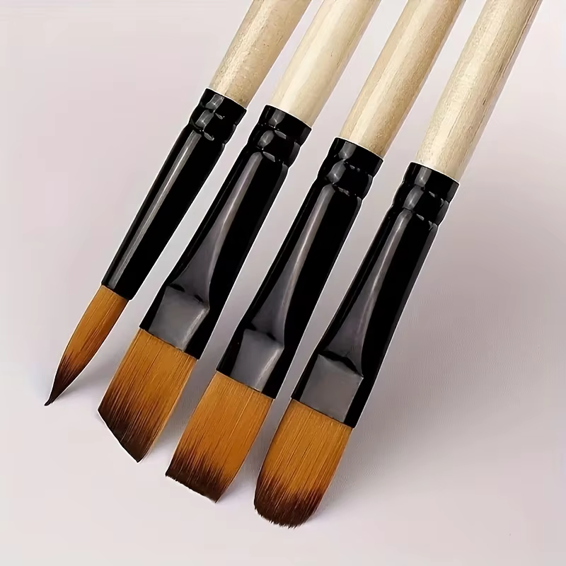 Ensemble de pinceaux professionnels pour peinture de précision (36 pièces) - Pour huile
