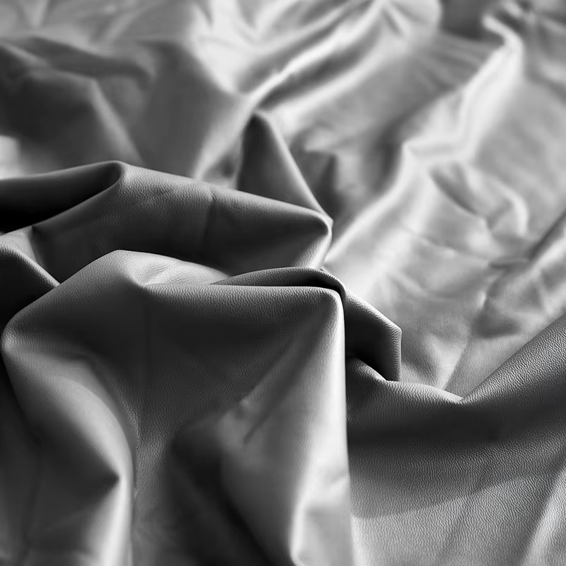 Housse de coussin de canapé en cuir PU