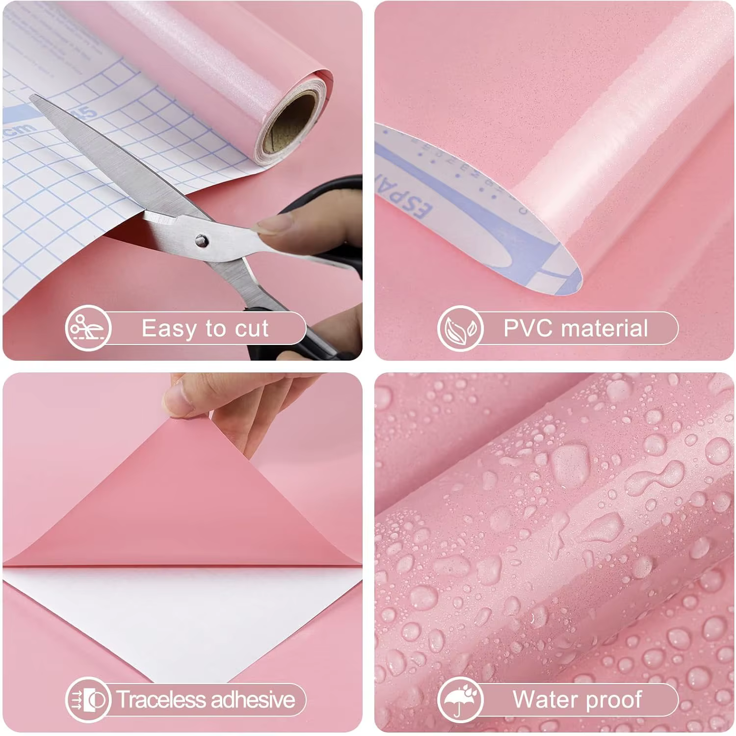 Film PVC nacré imperméable