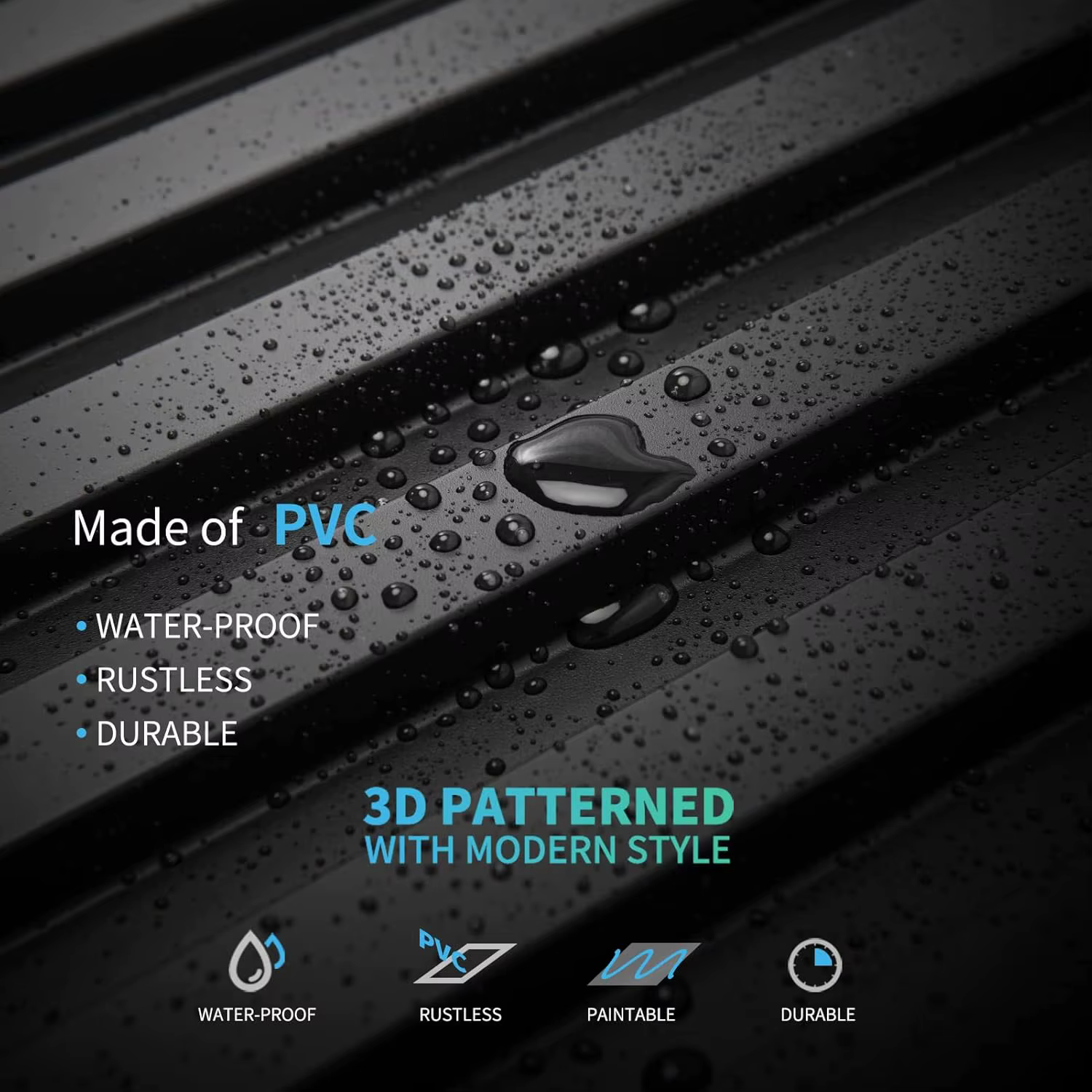 Panneaux muraux 3D pour décoration murale intérieure