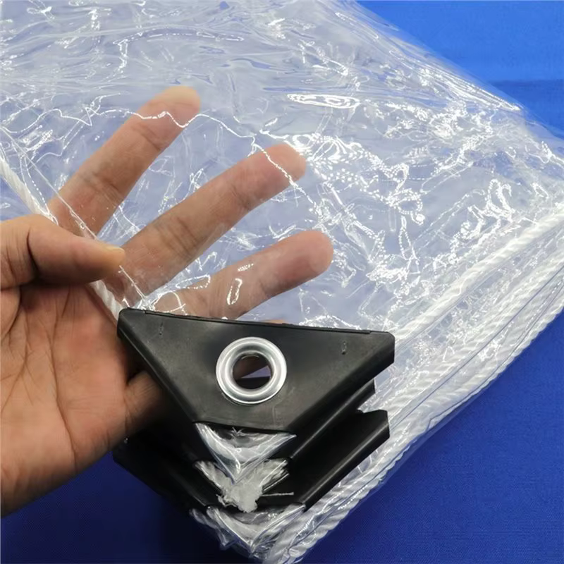 Bâche transparente en PVC imperméable pour balcon