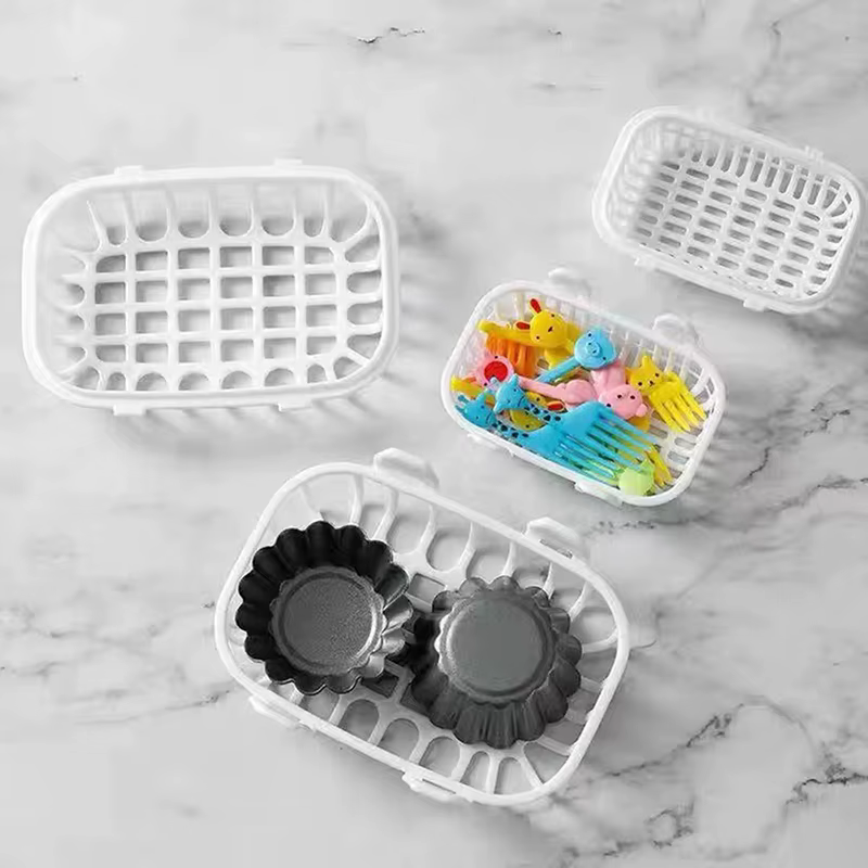 Lave-vaisselle spécial petits articles panier de nettoyage outils de cuisine accessoires boîte de trempage boîte de rangement plat fourchette baguettes stockage