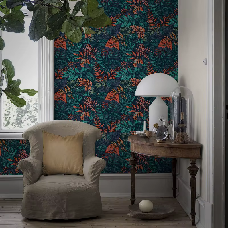Papier peint texturé auto-adhésif, décoration murale pour salon et chambre à coucher, autocollants muraux imperméables et résistants à l'usure