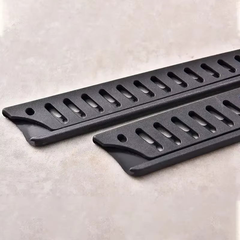 Couvre-couteaux en plastique noir, gaine de couteau de cuisine, protecteur de lame de couteau, étui de protection, accessoires de cuisine