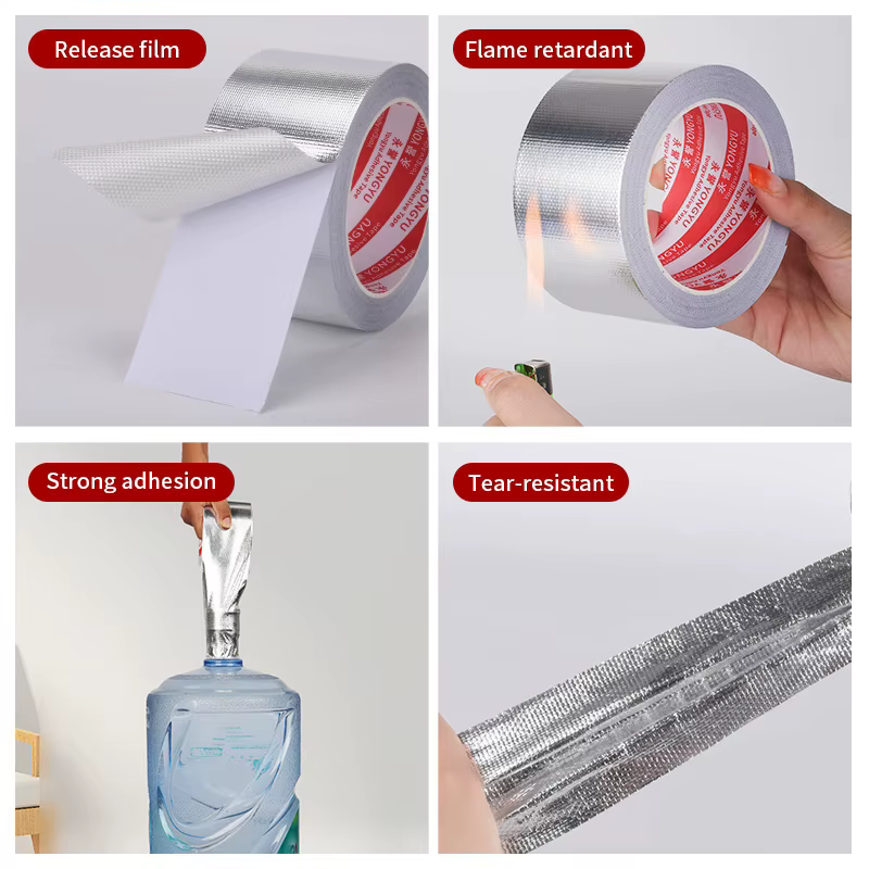Ruban adhésif en aluminium HVAC