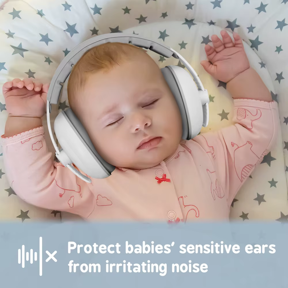 Protège-oreilles anti-bruit pour bébé, protection auditive pour nourrissons et tout-petits