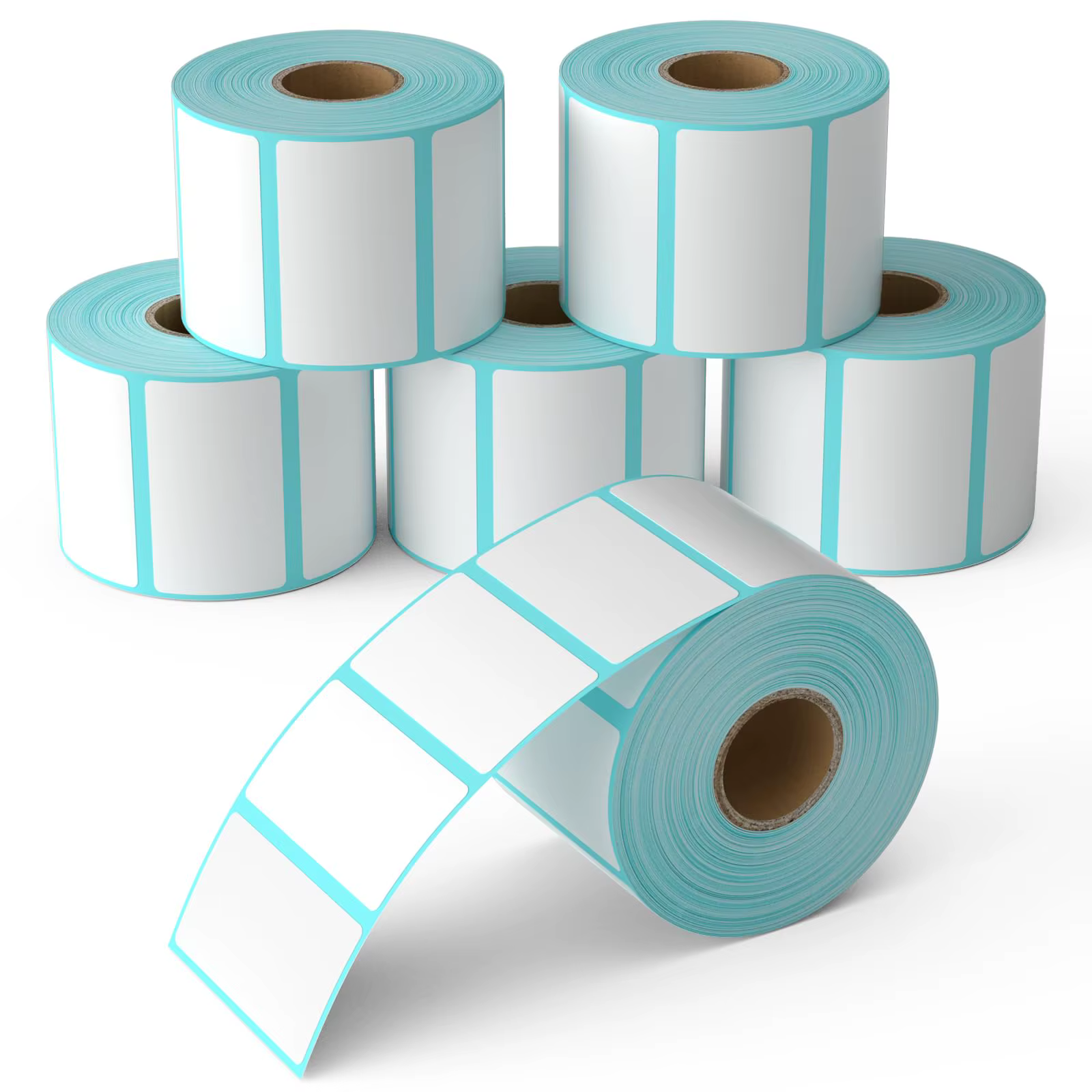 700 pièces/rouleau 40*20/40*30/50*30mm fournitures d'impression étiquette thermique autocollant papier étanche