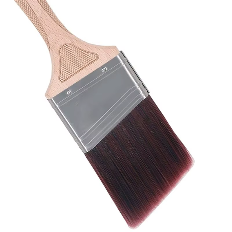 Pinceau à peinture coudé gris de 2