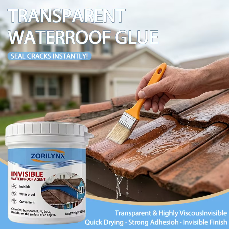 Colle liquide transparente imperméable anti-fuite