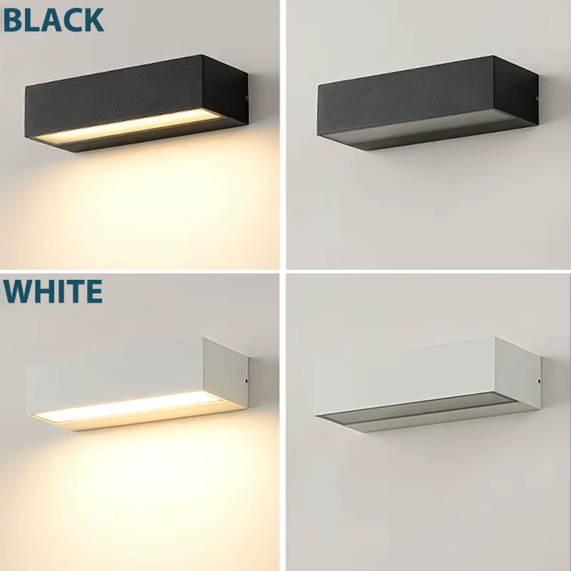 Applique Murale LED en Aluminium Imperméable Conforme à la Norme IP65