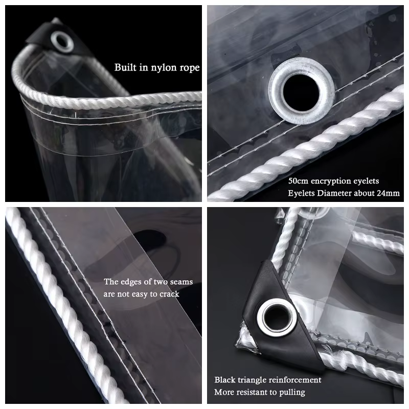 Bâche transparente en PVC