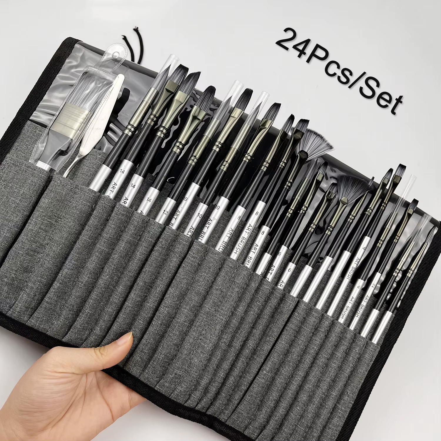 Ensemble de pinceaux professionnels pour artistes