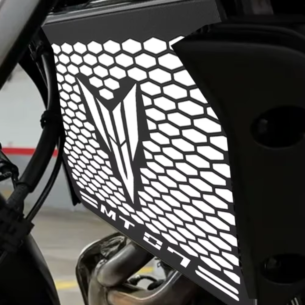 Protection de radiateur pour moto Yamaha MT-07 Y-AMT 2025 2026 2027 – Grille de protection et cache de radiateur – Accessoires MT07