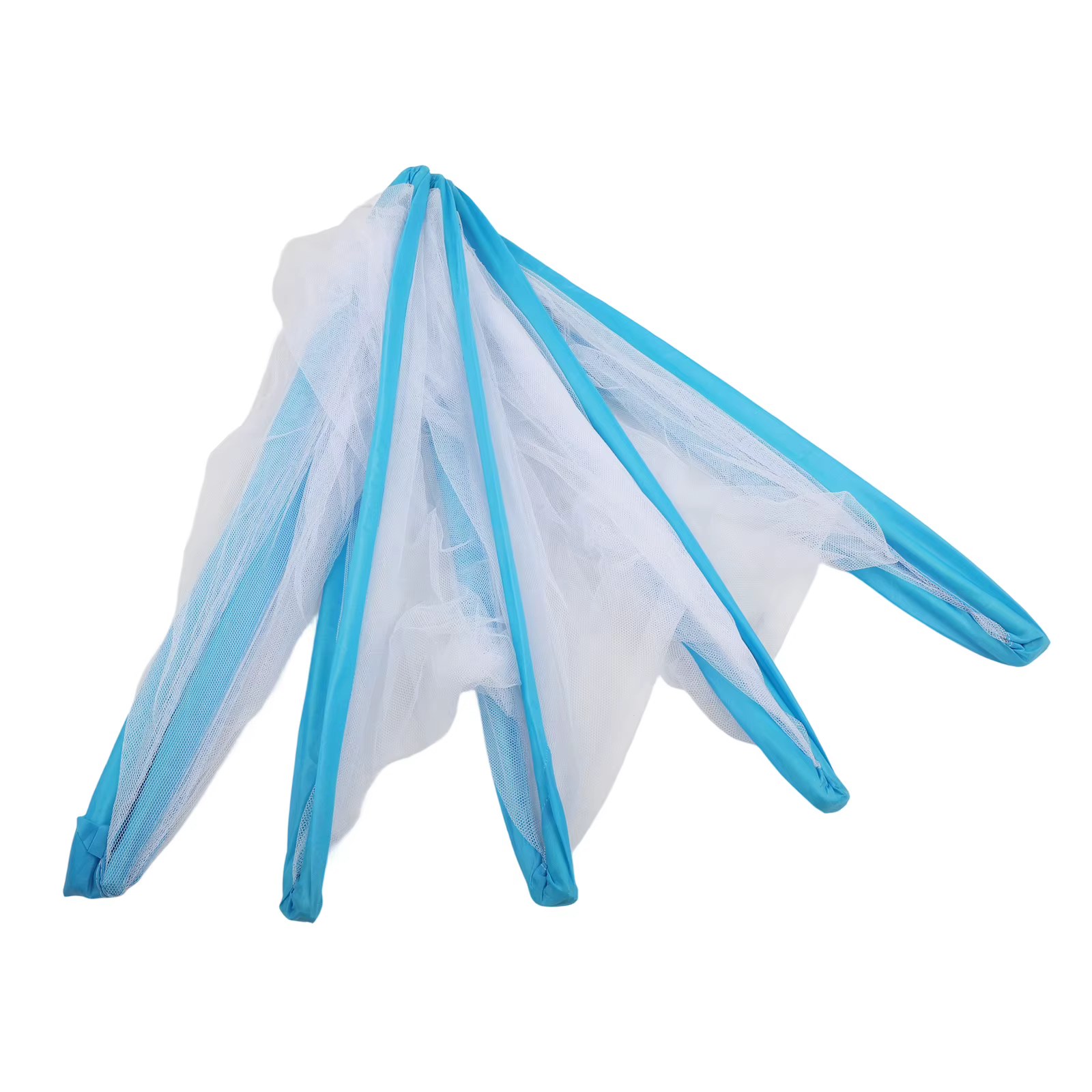 Couverture pliable de protection des plantes avec grille en PVC à bords bleus, pour la culture des légumes et des fruits, isolation antigel