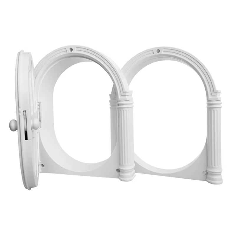 Portes d'intérieur portables blanches pour chat, sans rabat, contrôlables, robustes, sans barrière, pour chien et chaton, fournitures sûres pour animaux de compagnie