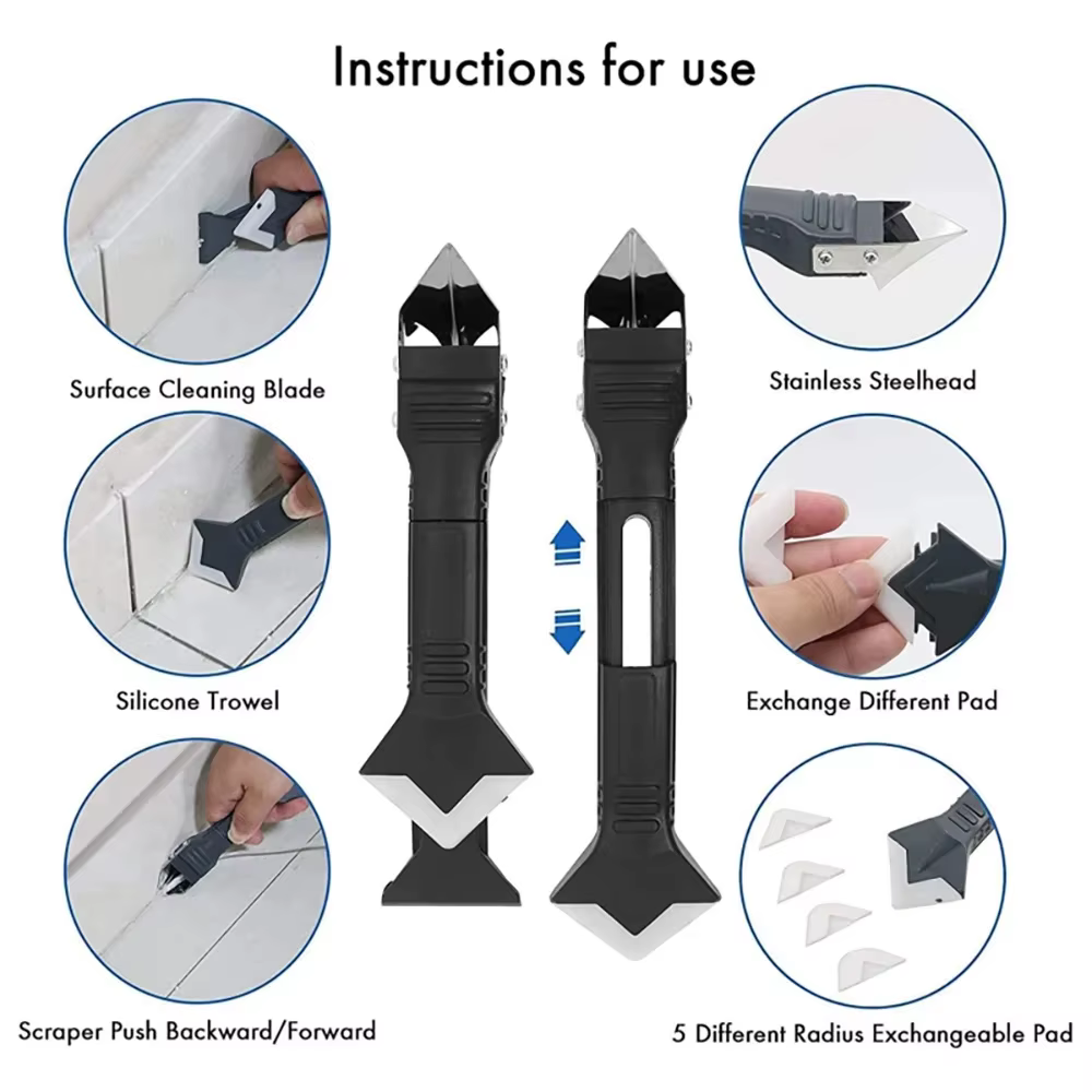 Grattoir en Silicone 5 en 1